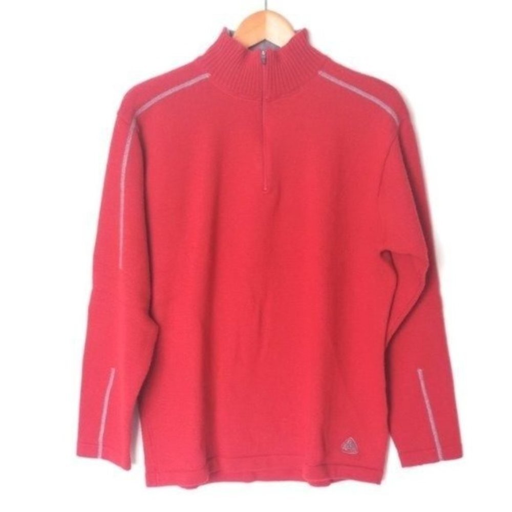 Nike ACG Mock Neck Sweater ‎ Wool Blend 1/2 Zip XL
